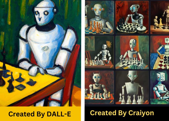 Craiyon vs DALL E