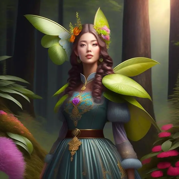 fairytale-inspired outfit