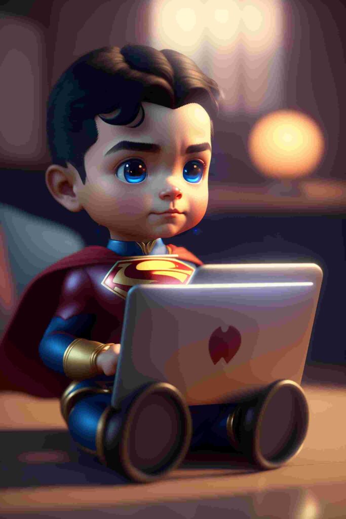 A Cute Superman