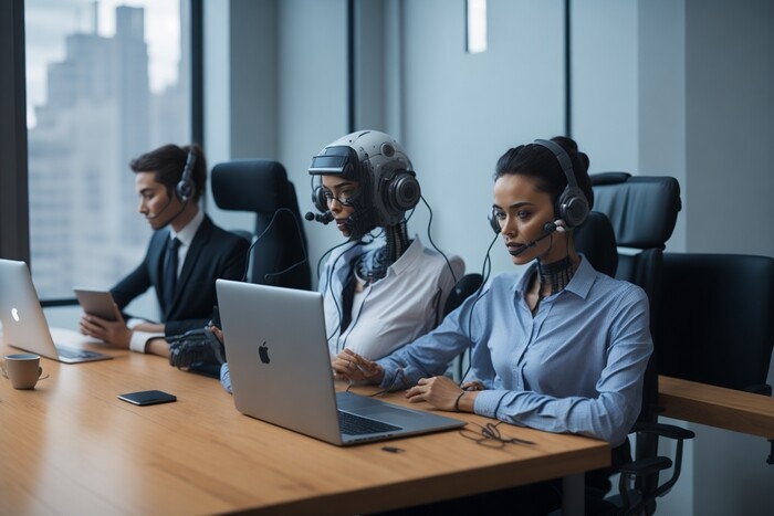 Customer support by robots