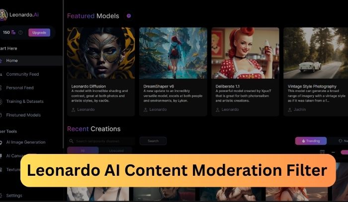 Leonardo AI Content Moderation Filter