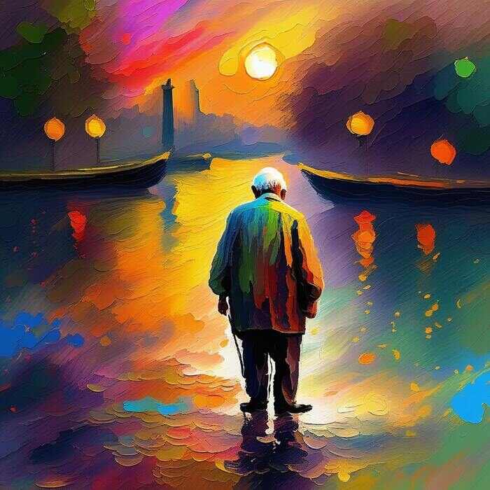 Old Man Sunset